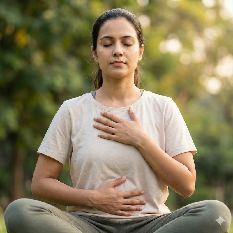 Passerelle dans la forêt